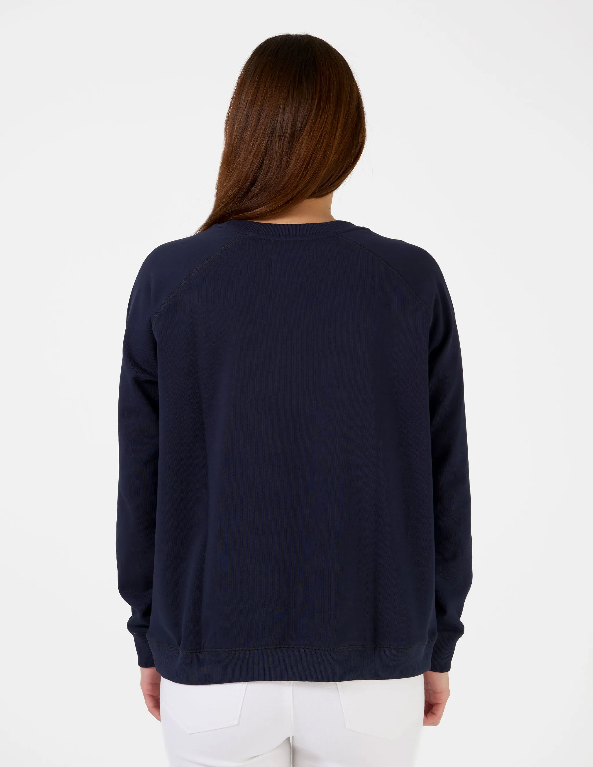 STELLA   GEMMA CLASSIC LOGO SWEATER NAVY