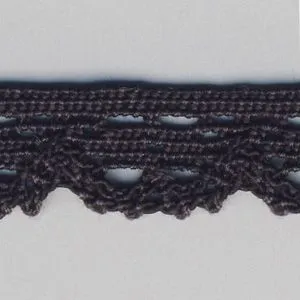Stretch Torchon Lace #142 Coffee Brown