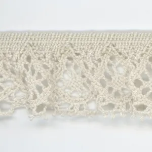 Stretch Torchon Lace #48 Silver