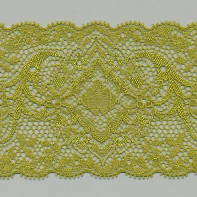 Stretch Trimming Lace #66 Uguisu