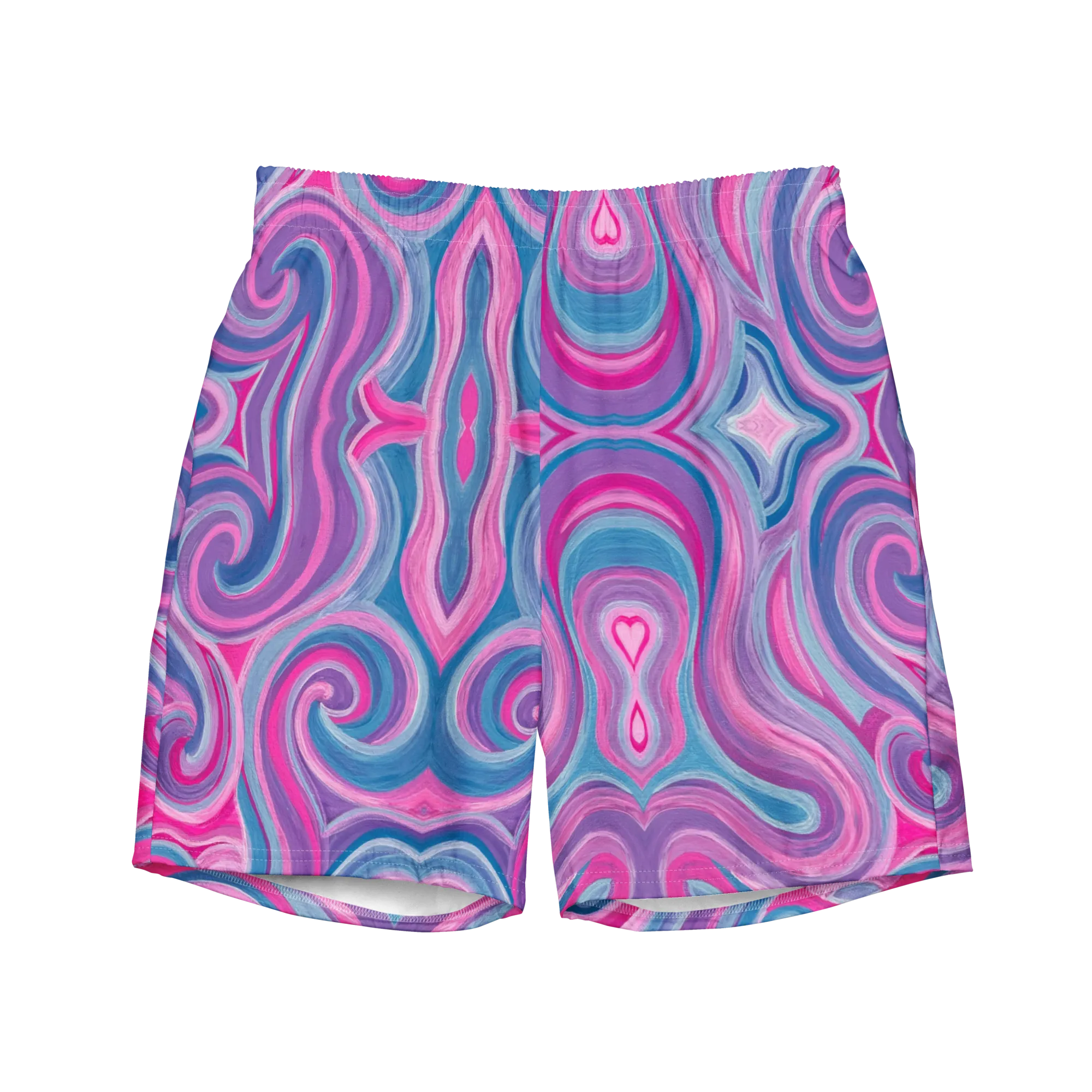 Swim Trunks ( Secret Internal Pocket)- "Mystical" Design