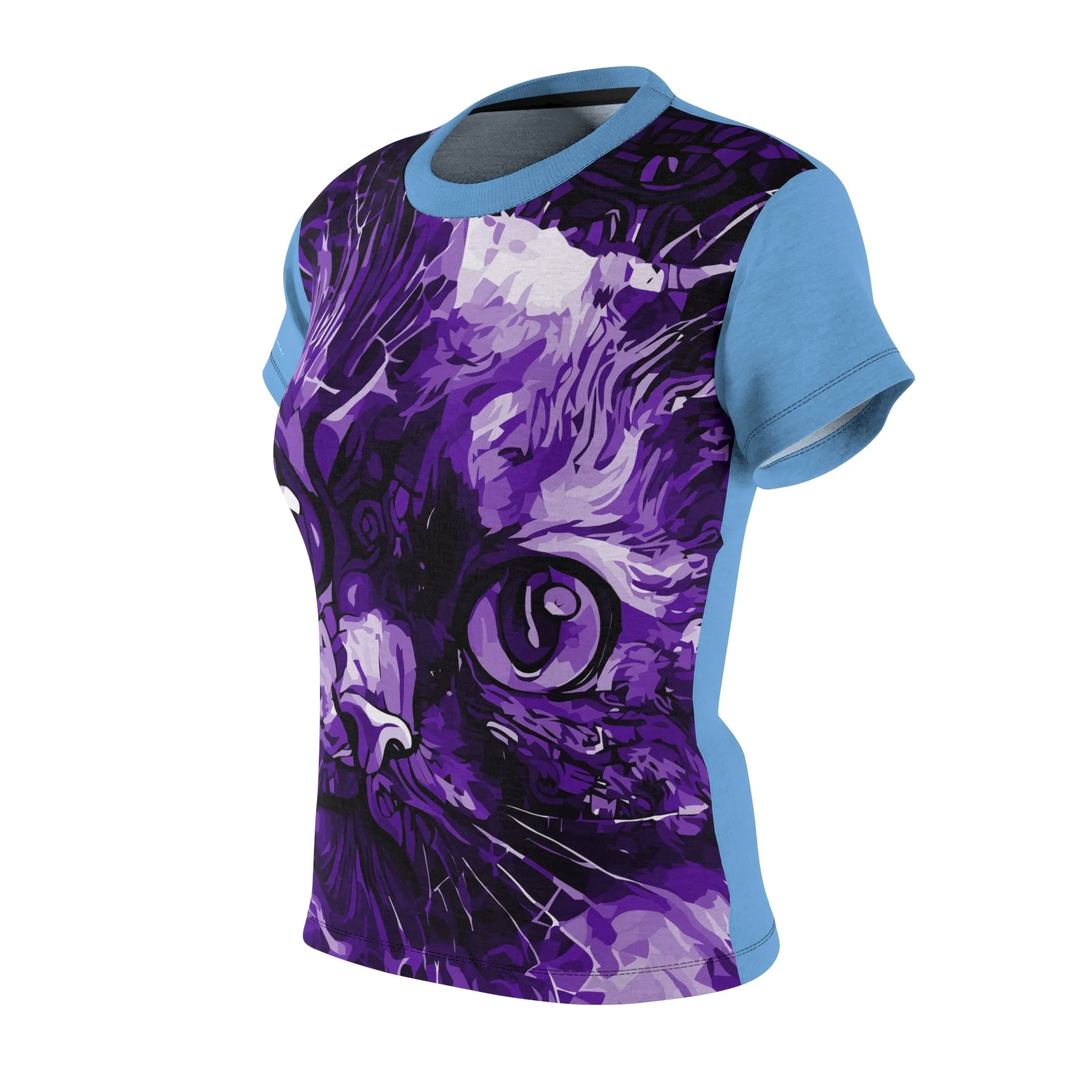 T-Shirt, Light Blue Royal Kitty