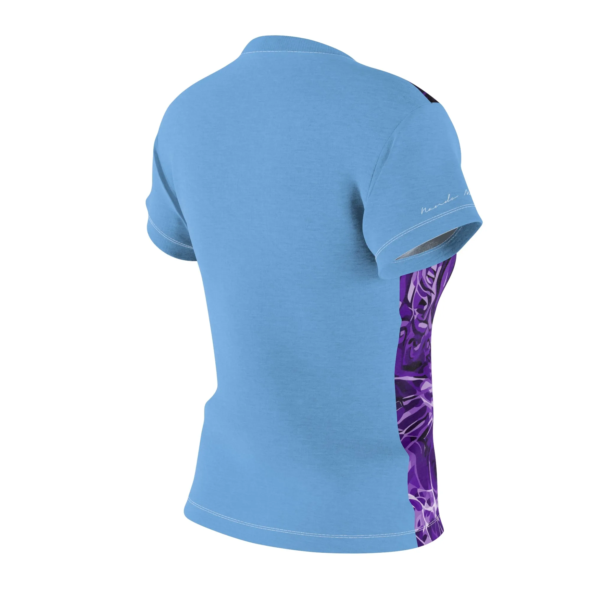T-Shirt, Light Blue Royal Kitty