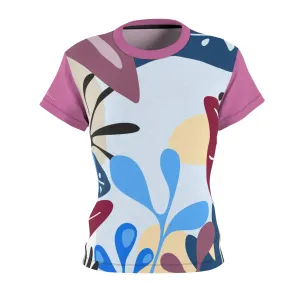 T-Shirt, Light Pink Foliage