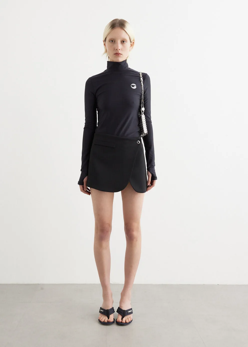 Tailored Mini Skirt