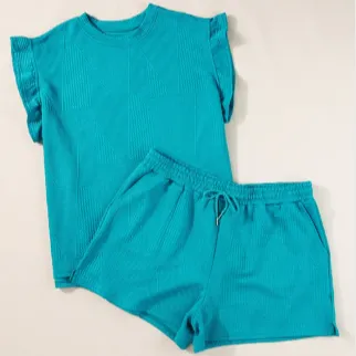 Teal Textured Set