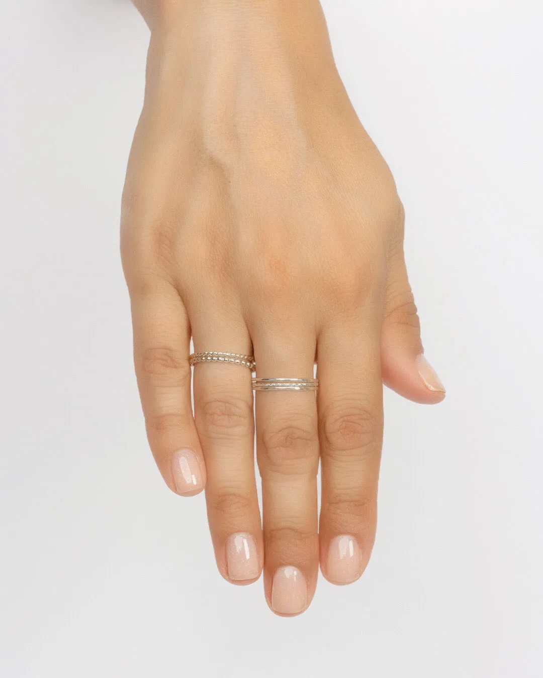 Textured Ring, Sterling Silver