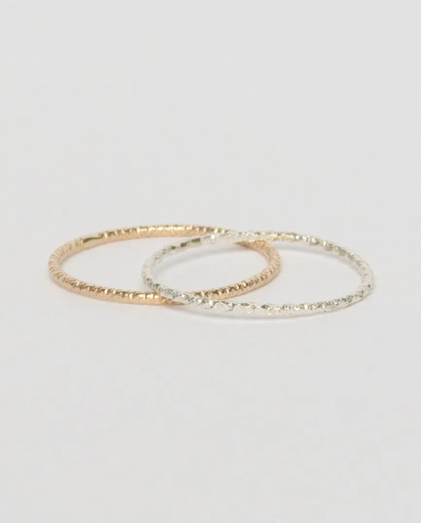 Textured Ring, Sterling Silver