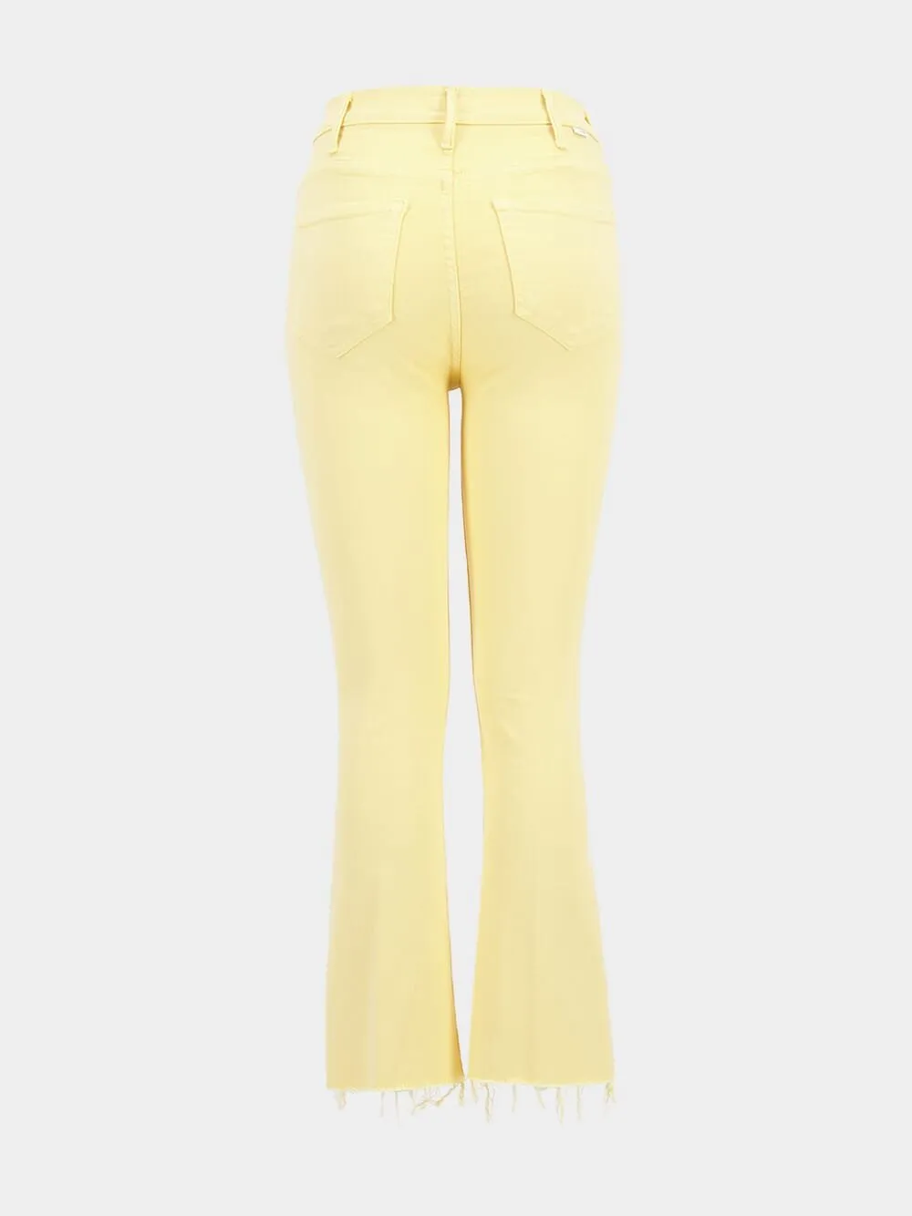 The Hustler Ankle Fray Yellow Jeans