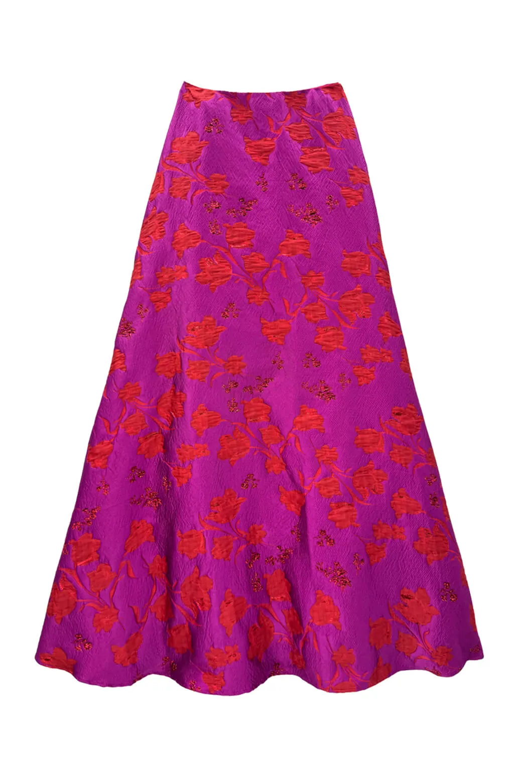 The Laura Skirt MAXI - Rani Pink