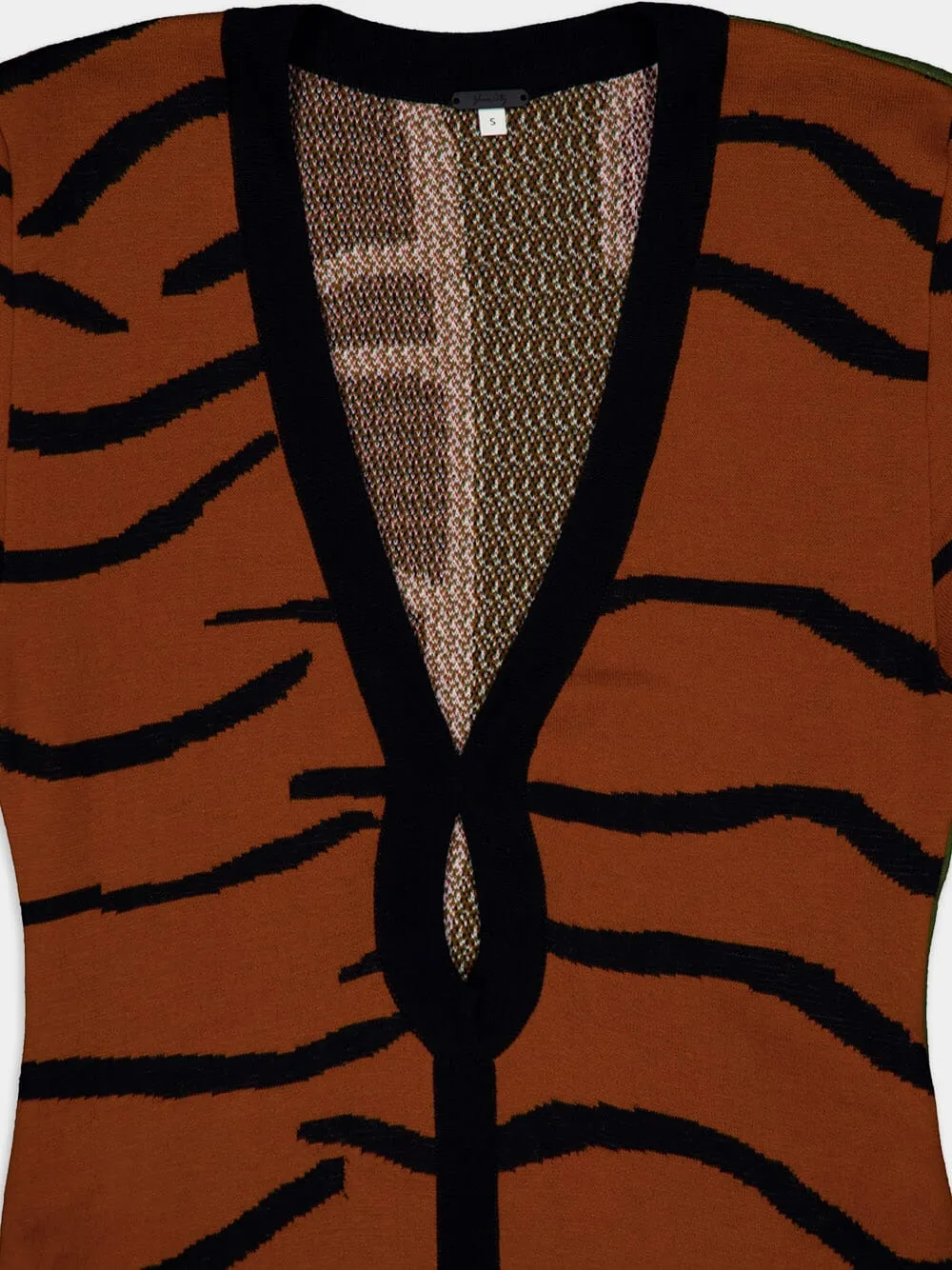 The Tiger Knit Midi Dress