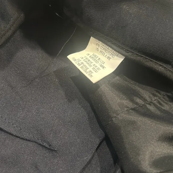 Theory Navy Wool Blend‎ Micro Shorts Size 2