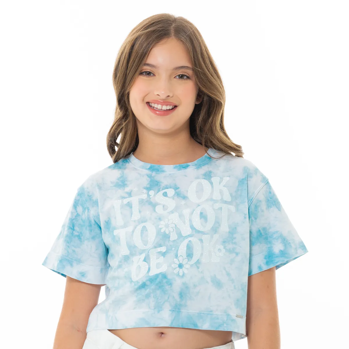 TIE DYE GRAPHIC T-SHIRT FOR GIRLS