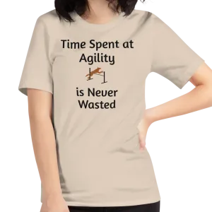 Time Spent at Agility T-Shirts - Light