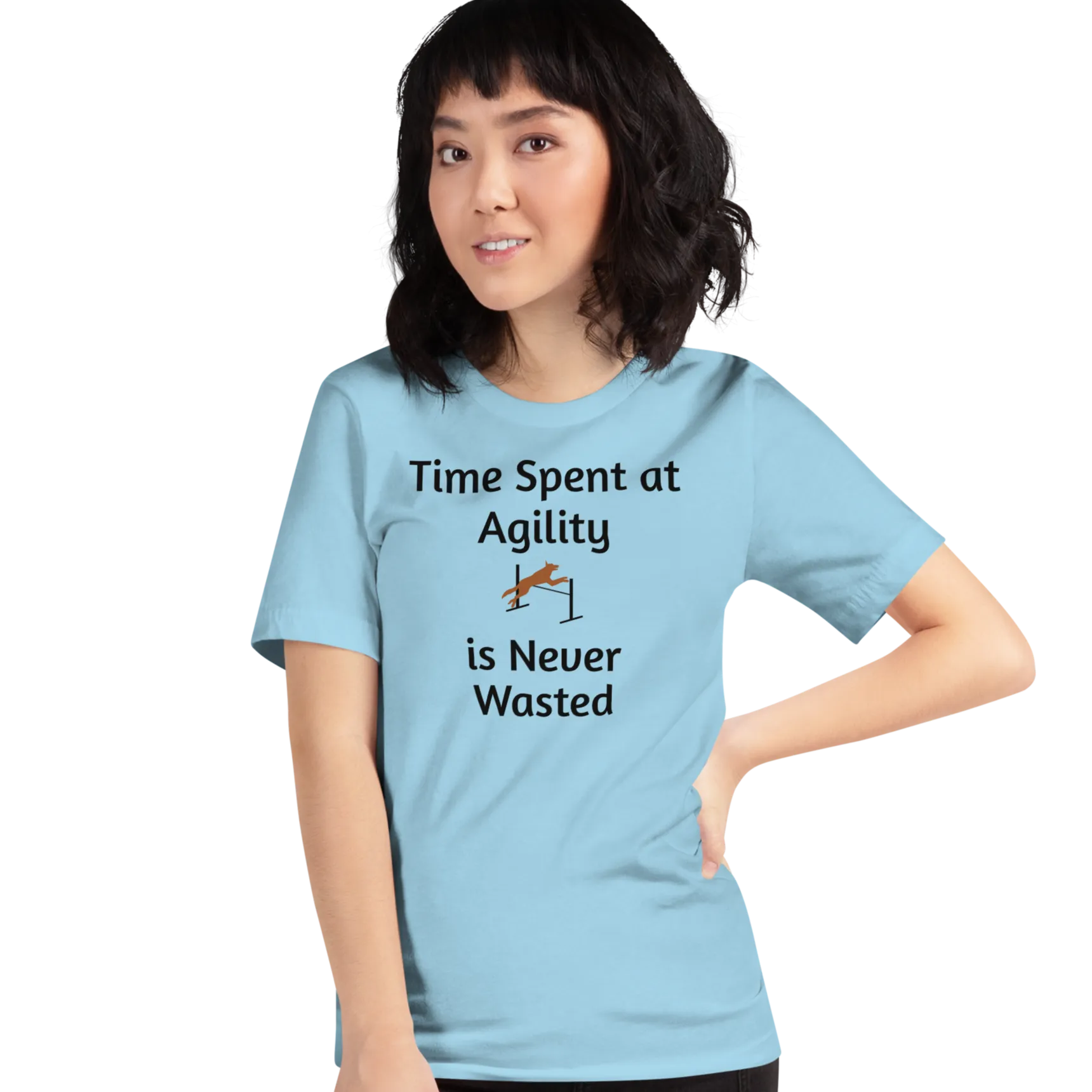 Time Spent at Agility T-Shirts - Light
