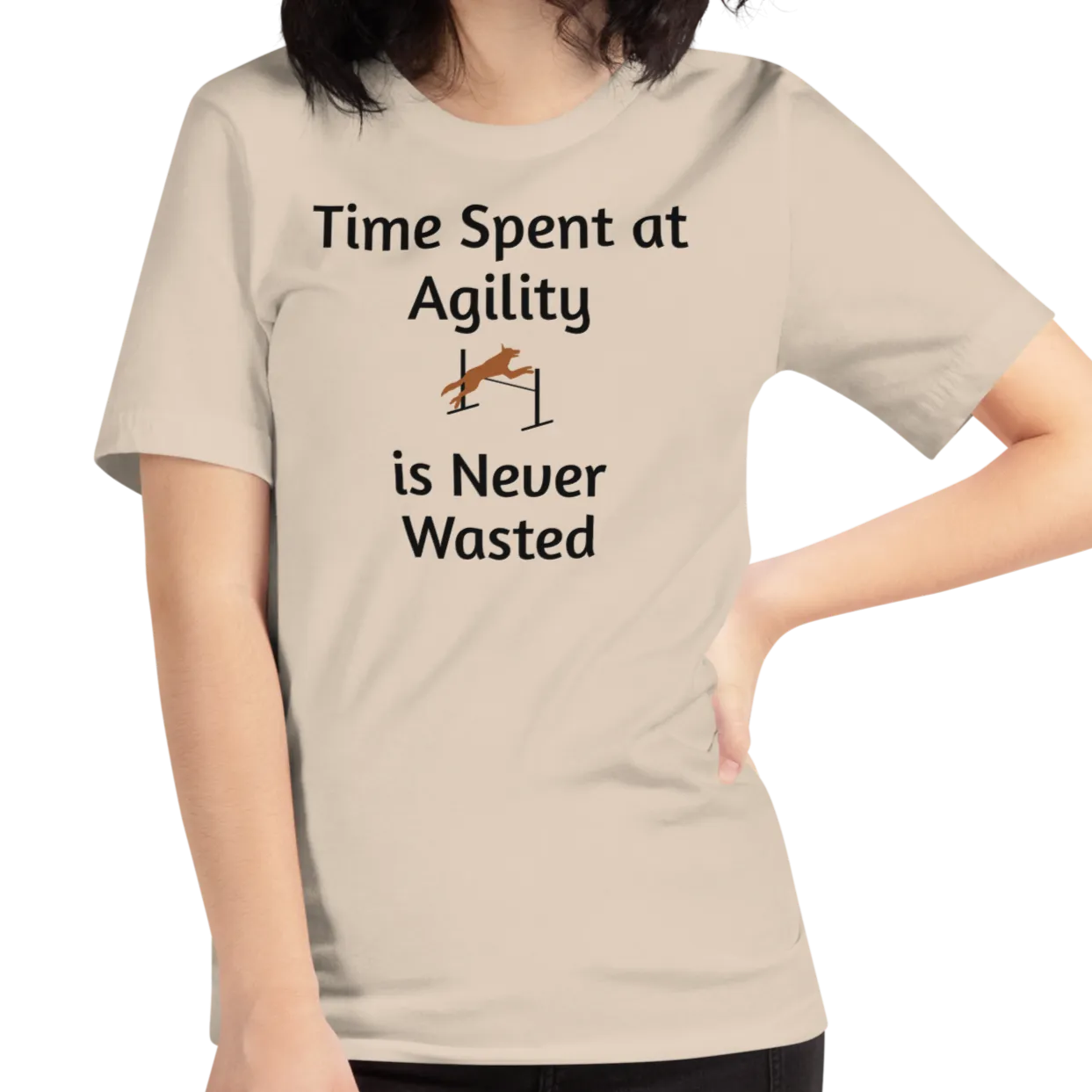 Time Spent at Agility T-Shirts - Light