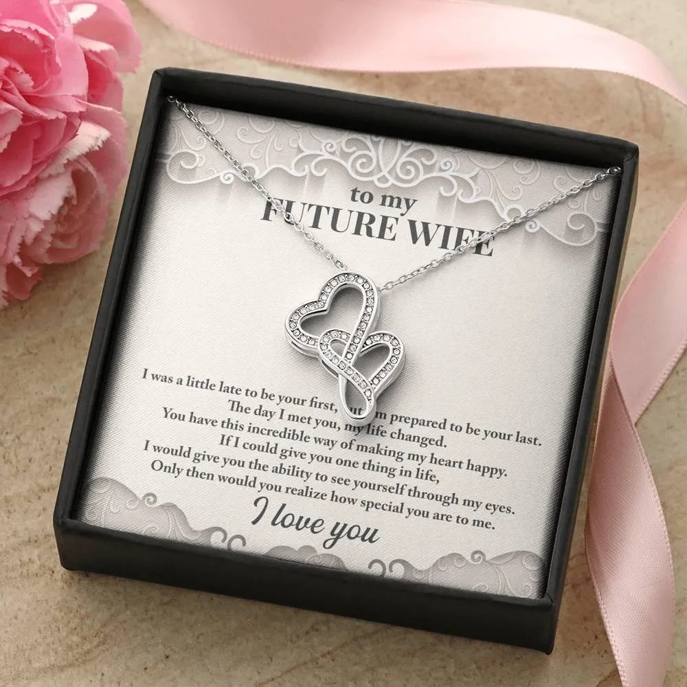 To My Future Wife Necklace, Engagement Gift for Future Wife,