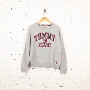 Tommy Jeans Sweatshirt - Grey - L