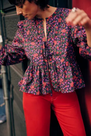TOP SELMA FLEURS IKAT