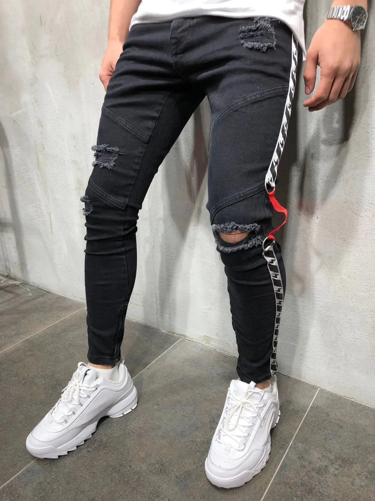 Torque Ribbon Jeans