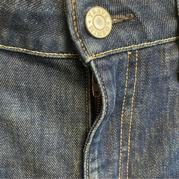 TRAVE Women's Colette Kick Flare Jeans in Mystifies Me Medium Dark Wash Size 30
