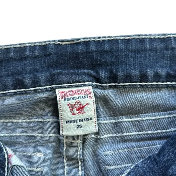 True Religion Straight Jeans Size 25x33