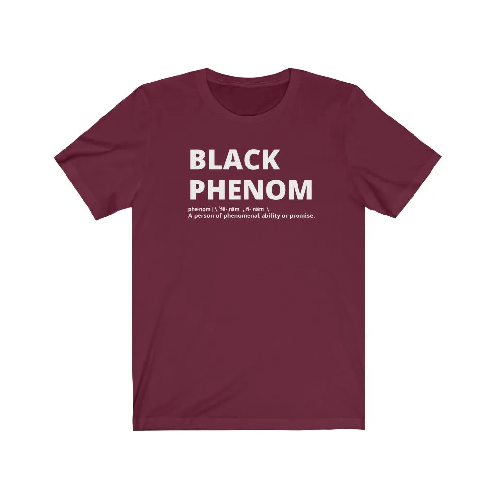 Unisex Jersey Short Sleeve Tee (Black Love Rocks Original - PHENOM 2)