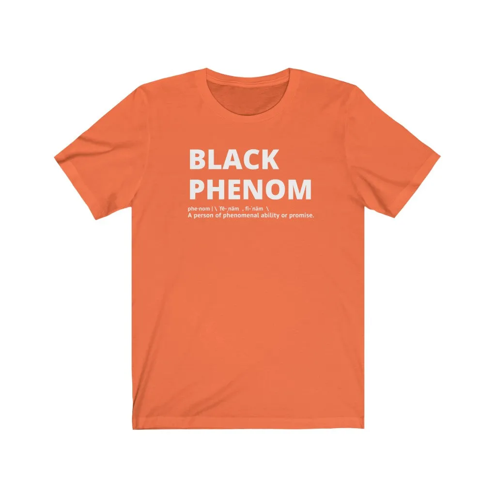 Unisex Jersey Short Sleeve Tee (Black Love Rocks Original - PHENOM 2)