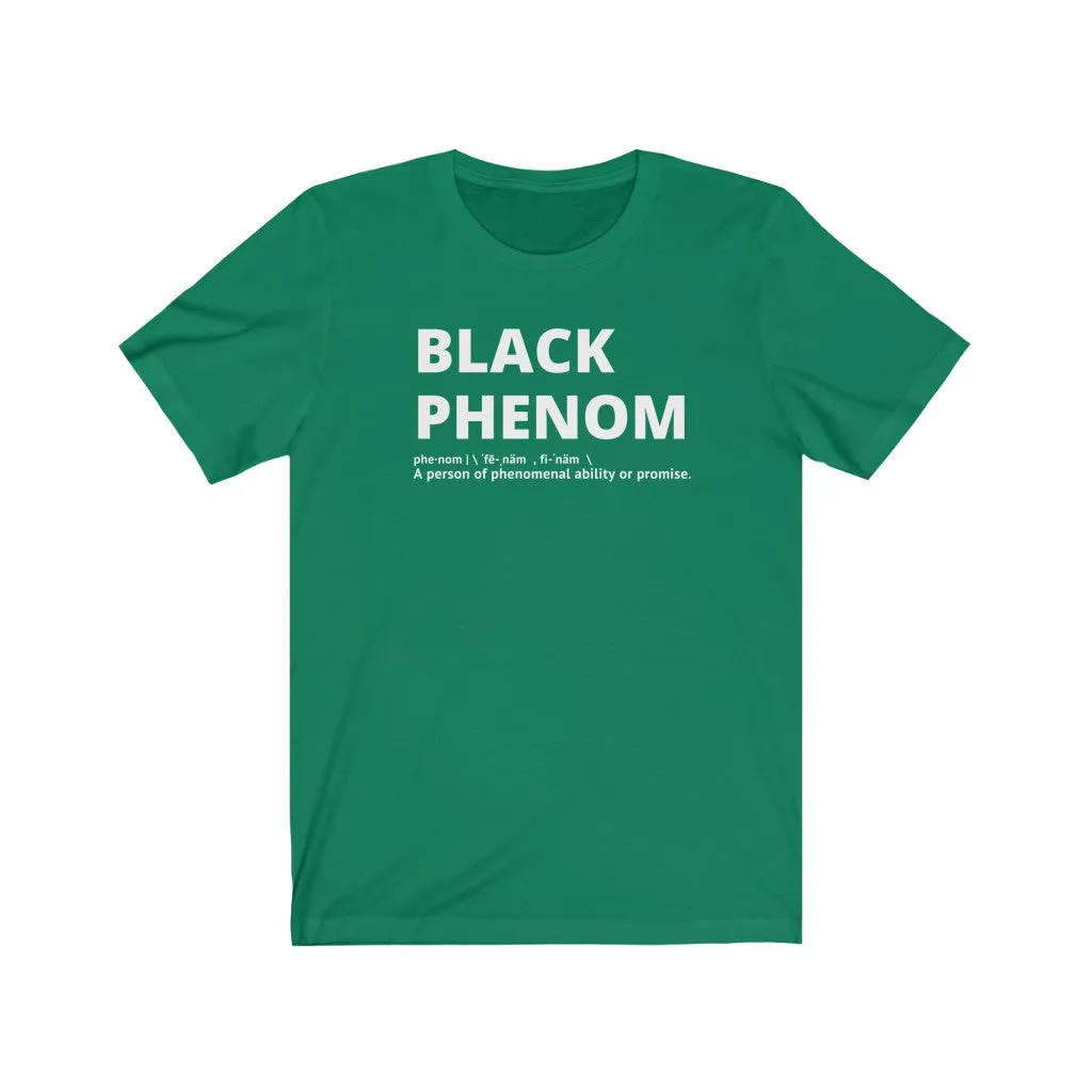 Unisex Jersey Short Sleeve Tee (Black Love Rocks Original - PHENOM 2)