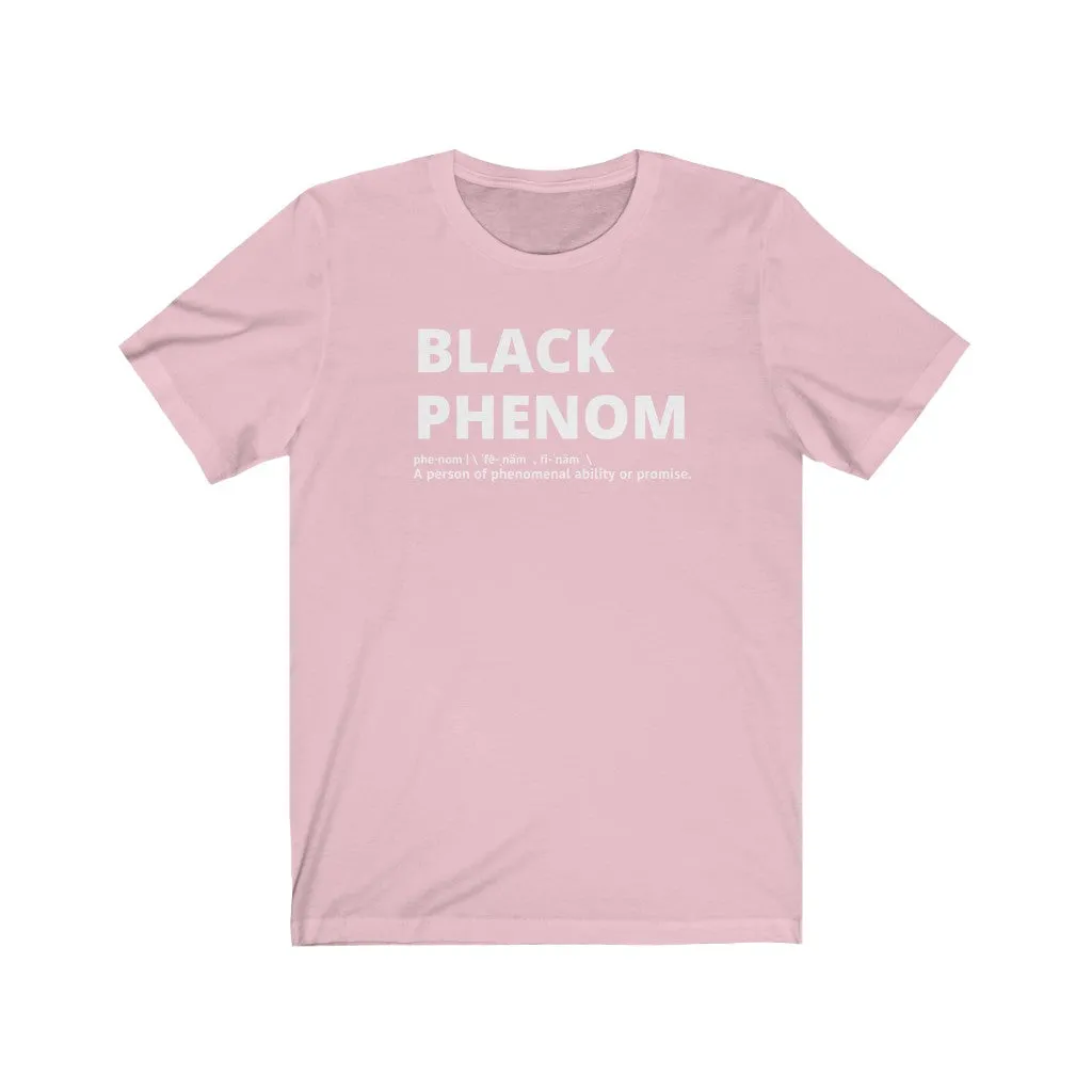 Unisex Jersey Short Sleeve Tee (Black Love Rocks Original - PHENOM 2)