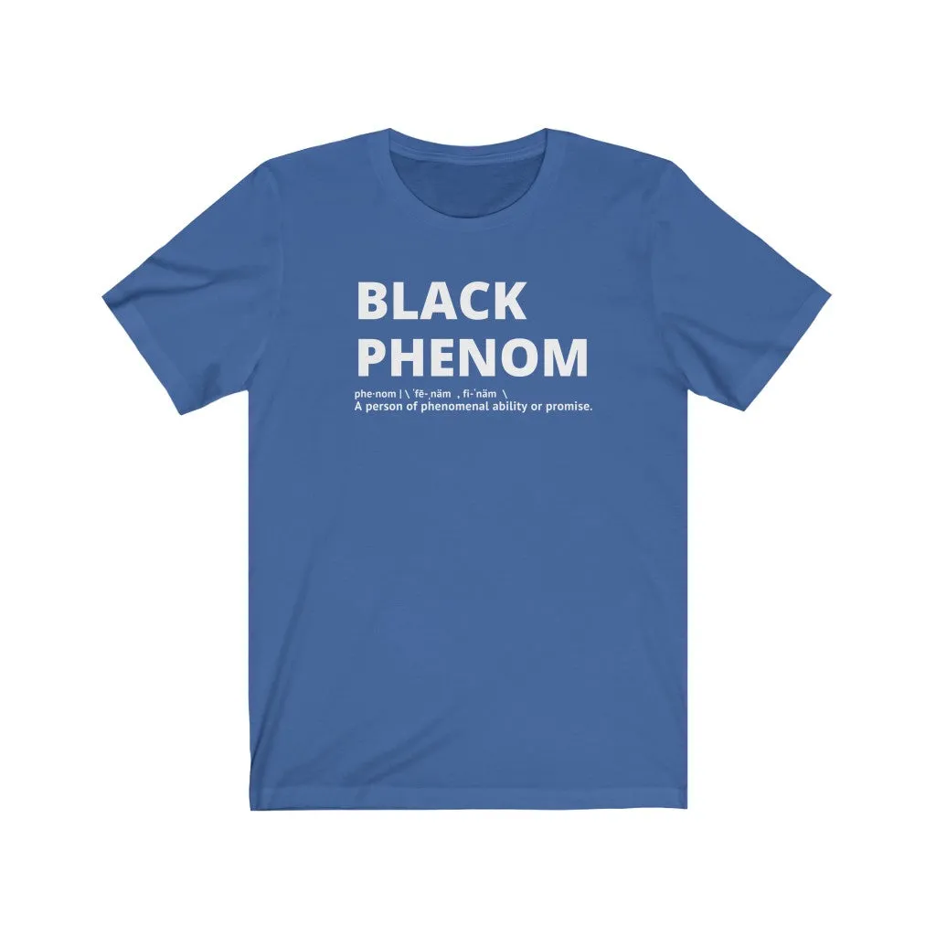 Unisex Jersey Short Sleeve Tee (Black Love Rocks Original - PHENOM 2)