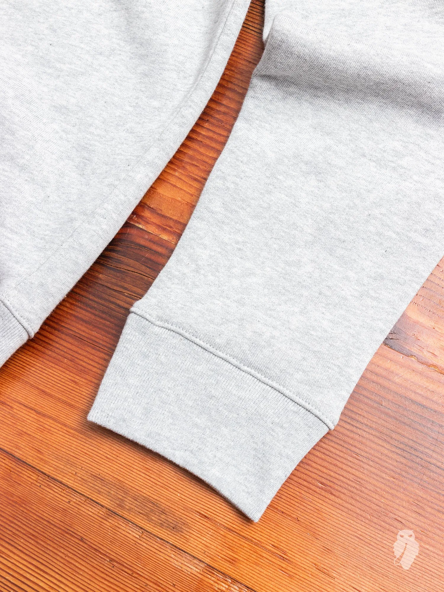 Vagn Crewneck Sweater in Light Grey Melange