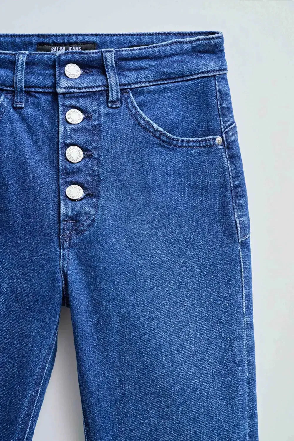 Vaqueros Salsa Tiro Alto Cropped Flare