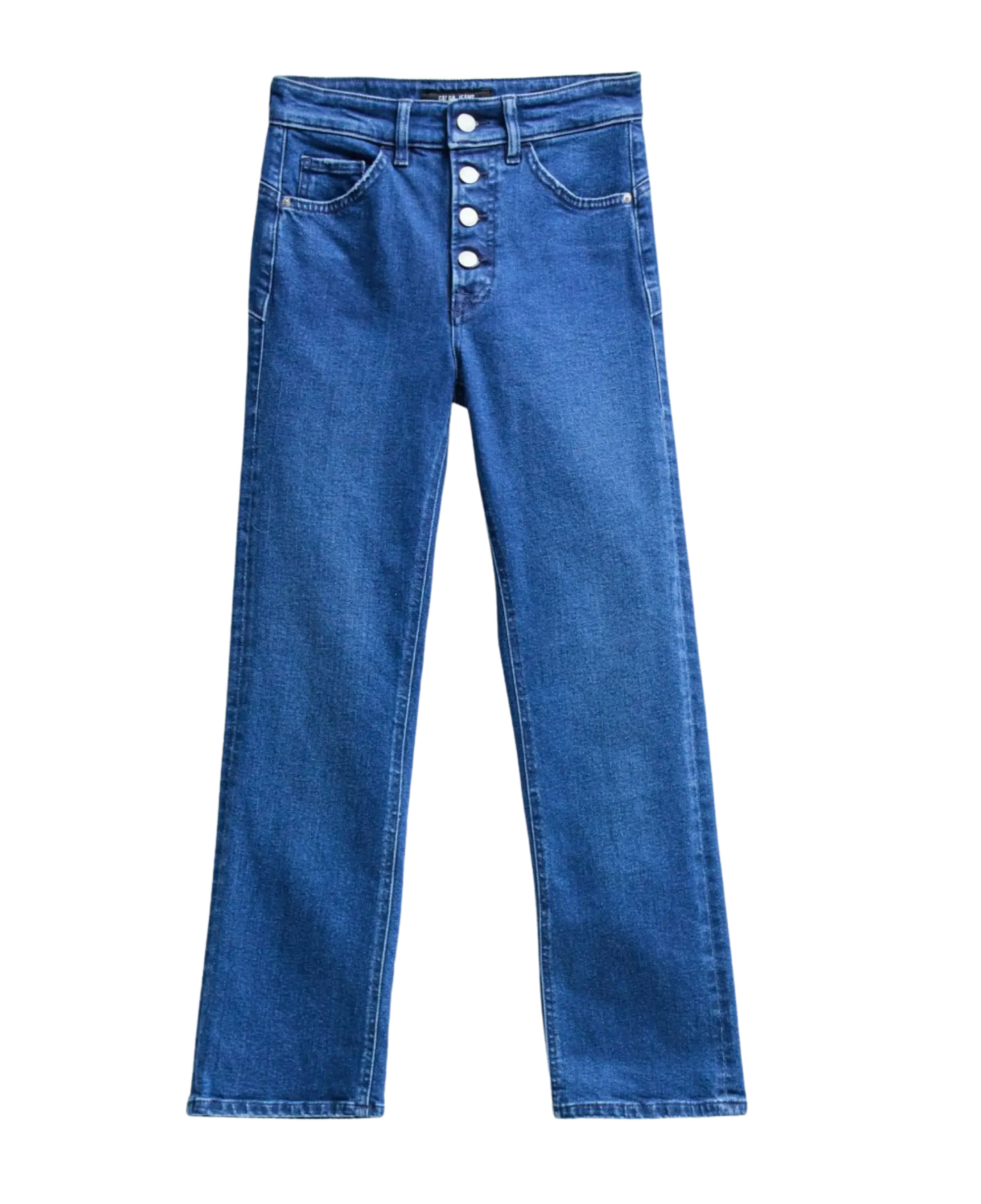 Vaqueros Salsa Tiro Alto Cropped Flare