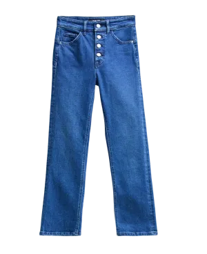 Vaqueros Salsa Tiro Alto Cropped Flare