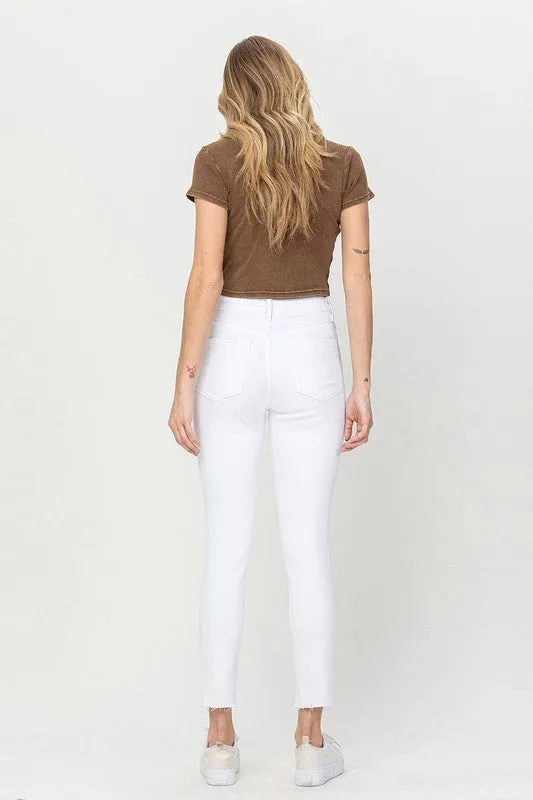 VERVET by Flying Monkey High Rise Crop Skinny Jeans