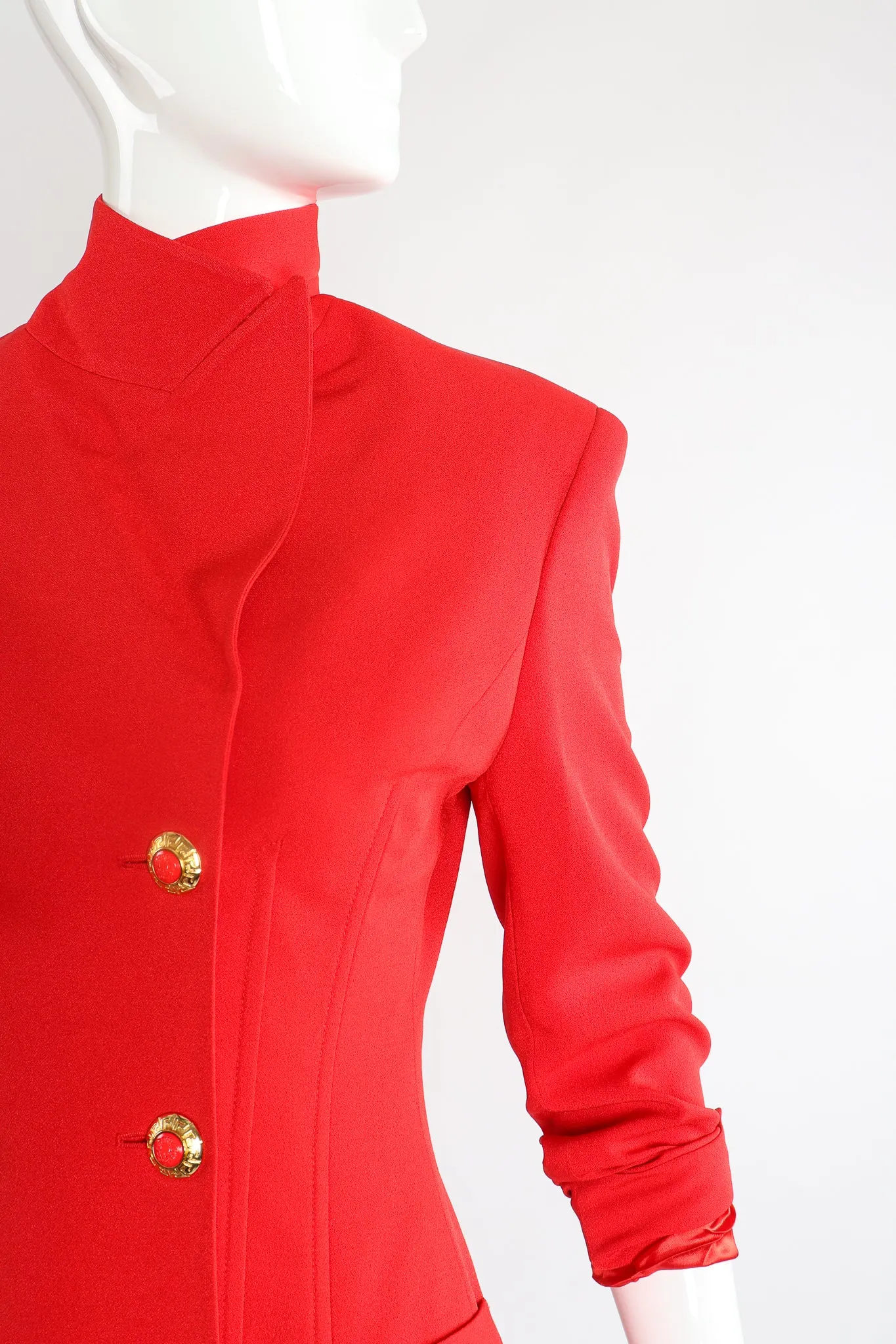 Vested Skirt Suit