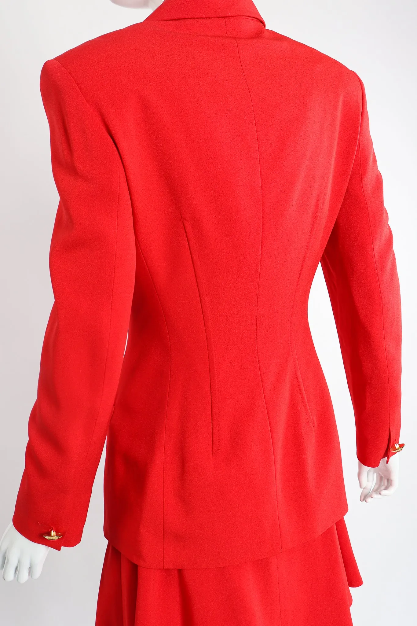 Vested Skirt Suit