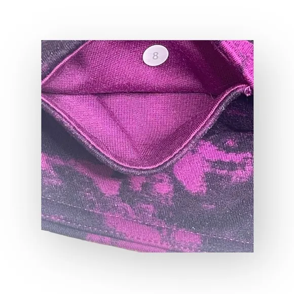 VHTF: Lululemon ॐ Boogie Yoga Run Booty Shorts ॐ Marbled Plum ॐ Size 8 ॐ Luon