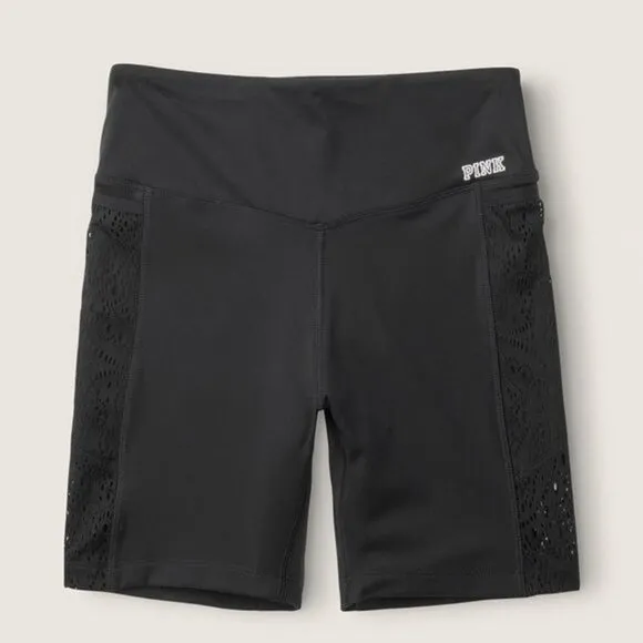 Victorias Secret Pink Bike Shorts Black Small