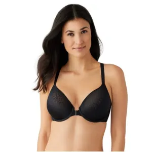 Wacoal Sexy Back Appeal Front Close Hook Full Coverage T-shirt Bra Size 42DD