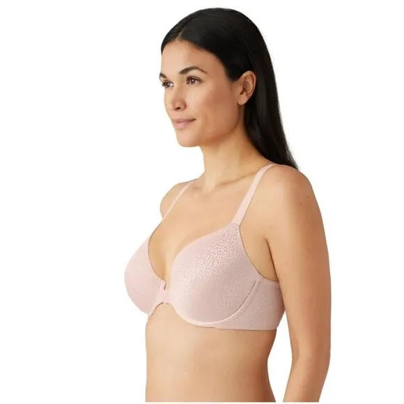 Wacoal Sexy Back Appeal Front Close Hook Full Coverage T-shirt Bra Size 42DD