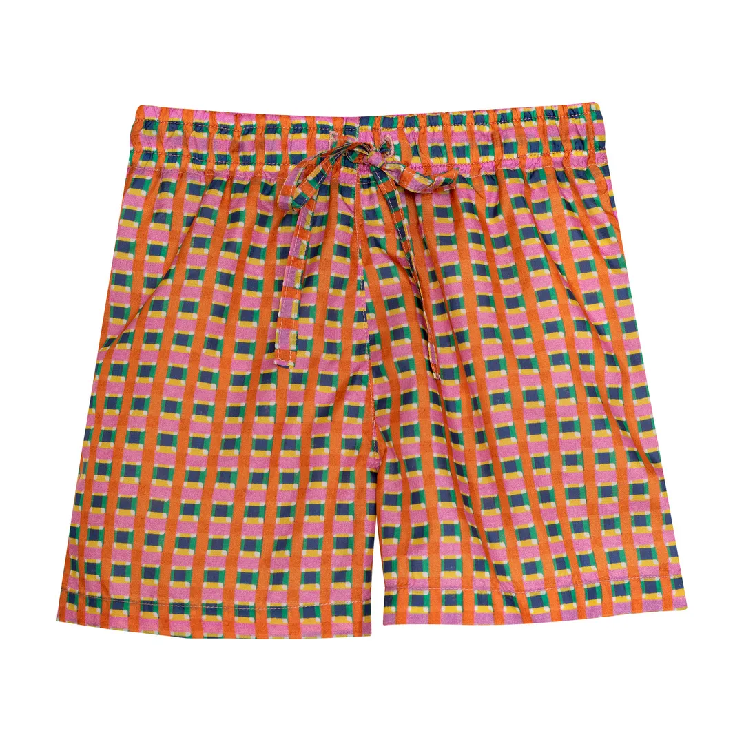 Water Repellent Shorts Falter, Orange