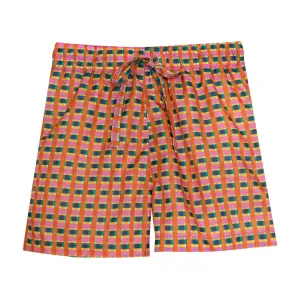 Water Repellent Shorts Falter, Orange