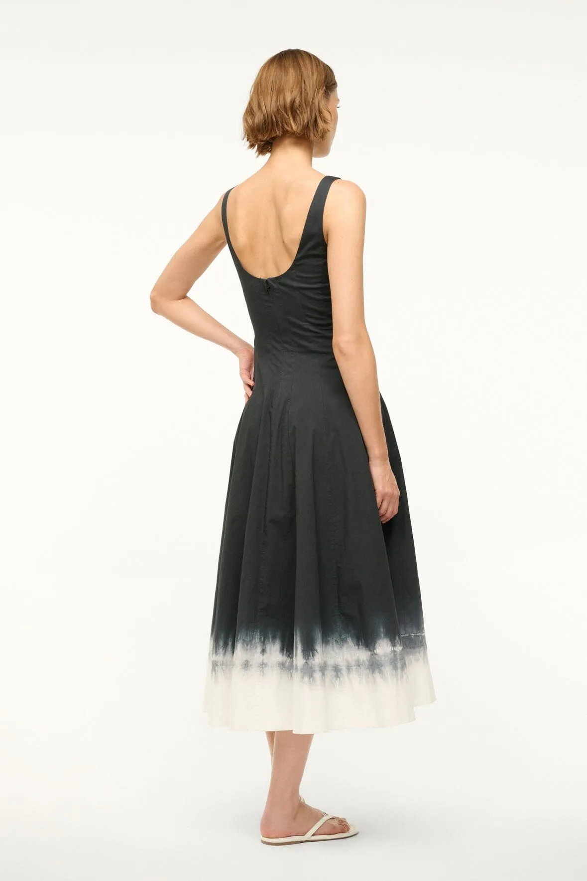 Wells Dress - Onyx Tie Dye