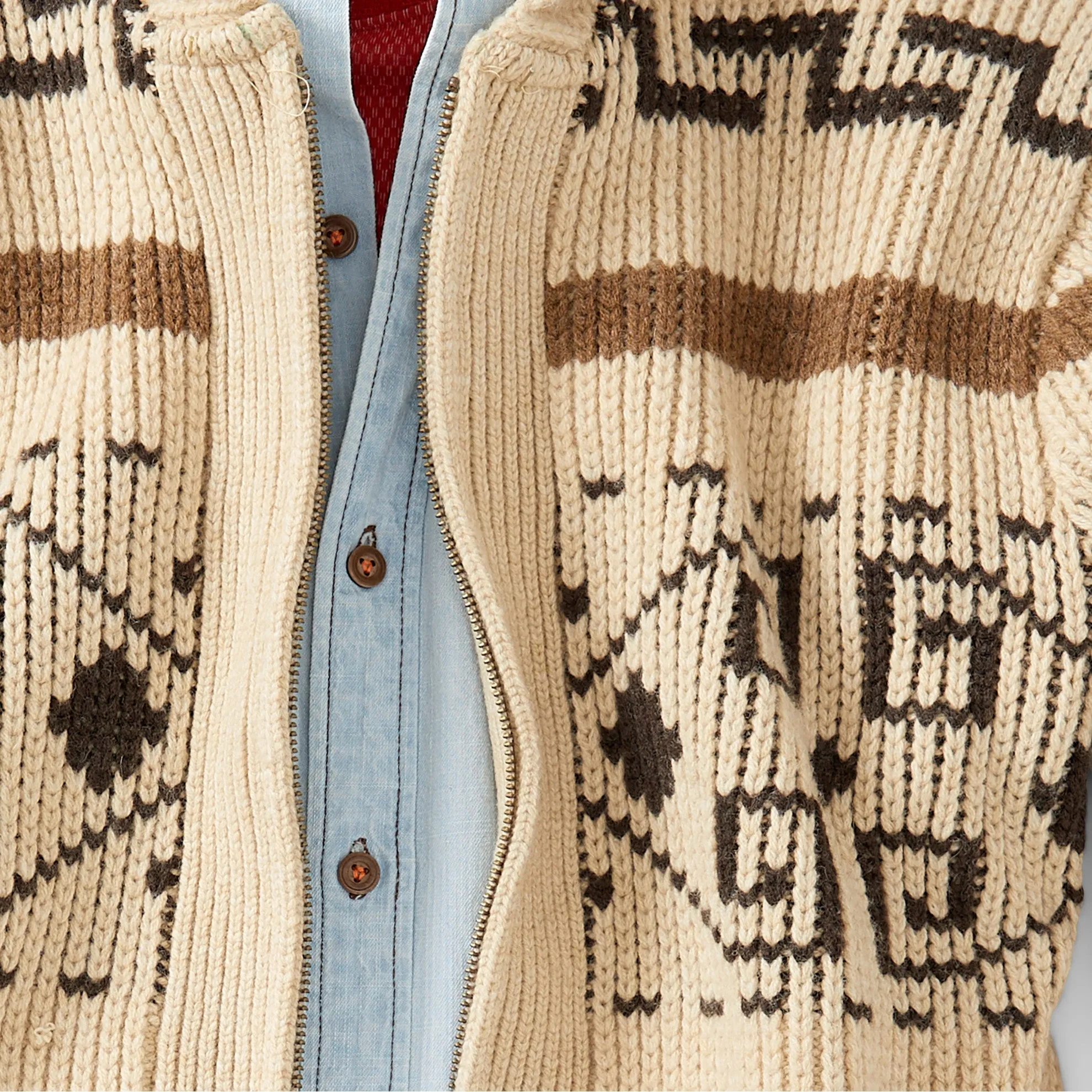 Westerly Zip Cardigan by Pendleton