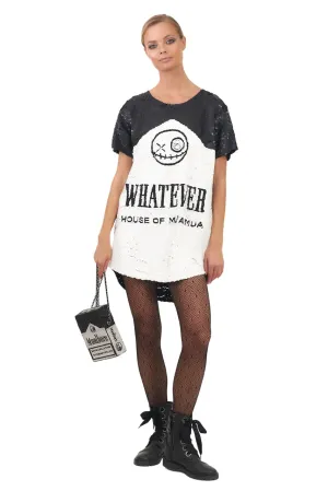 Whatever Sequin Maxi Tee Dress