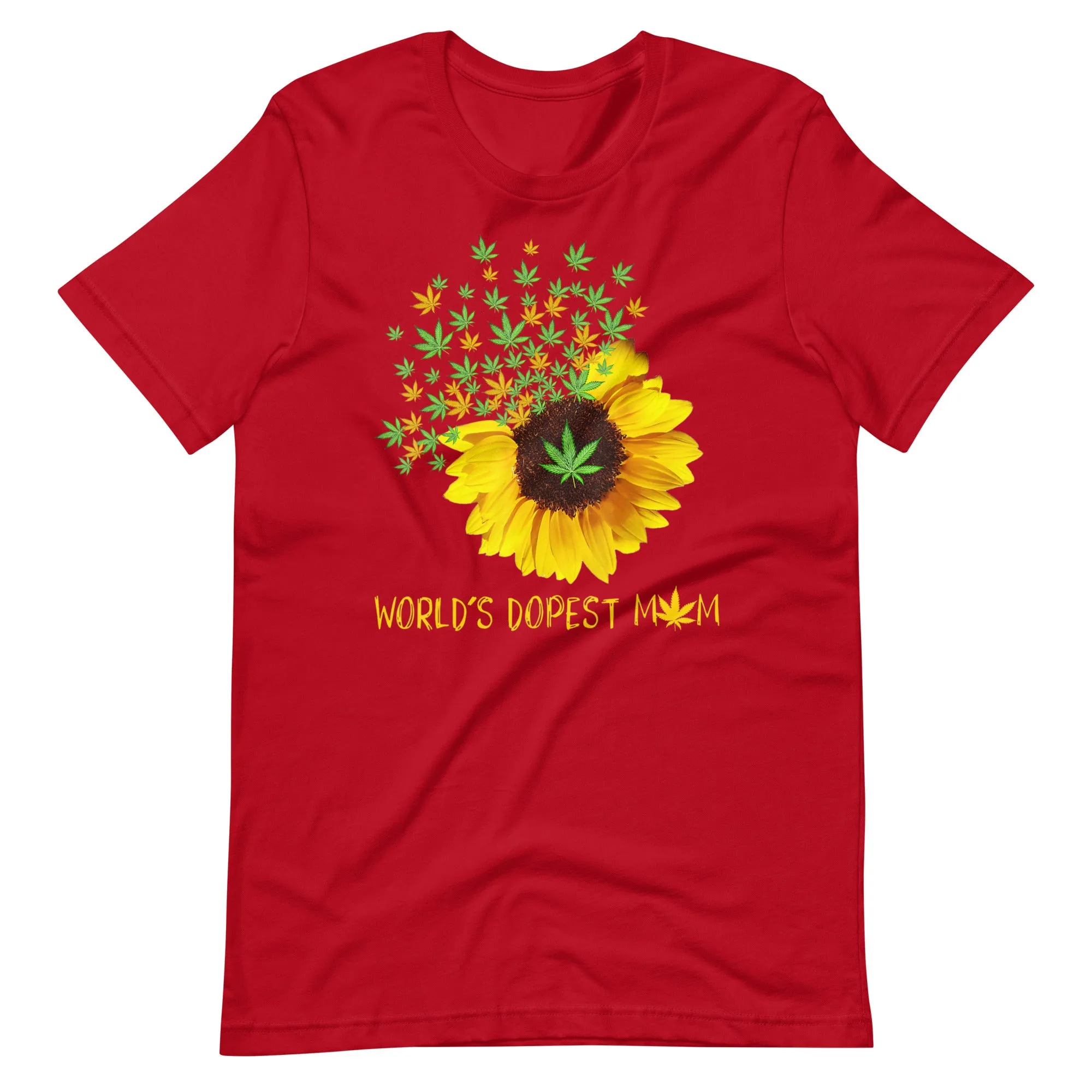 World Dopest Mom Weed t-shirt