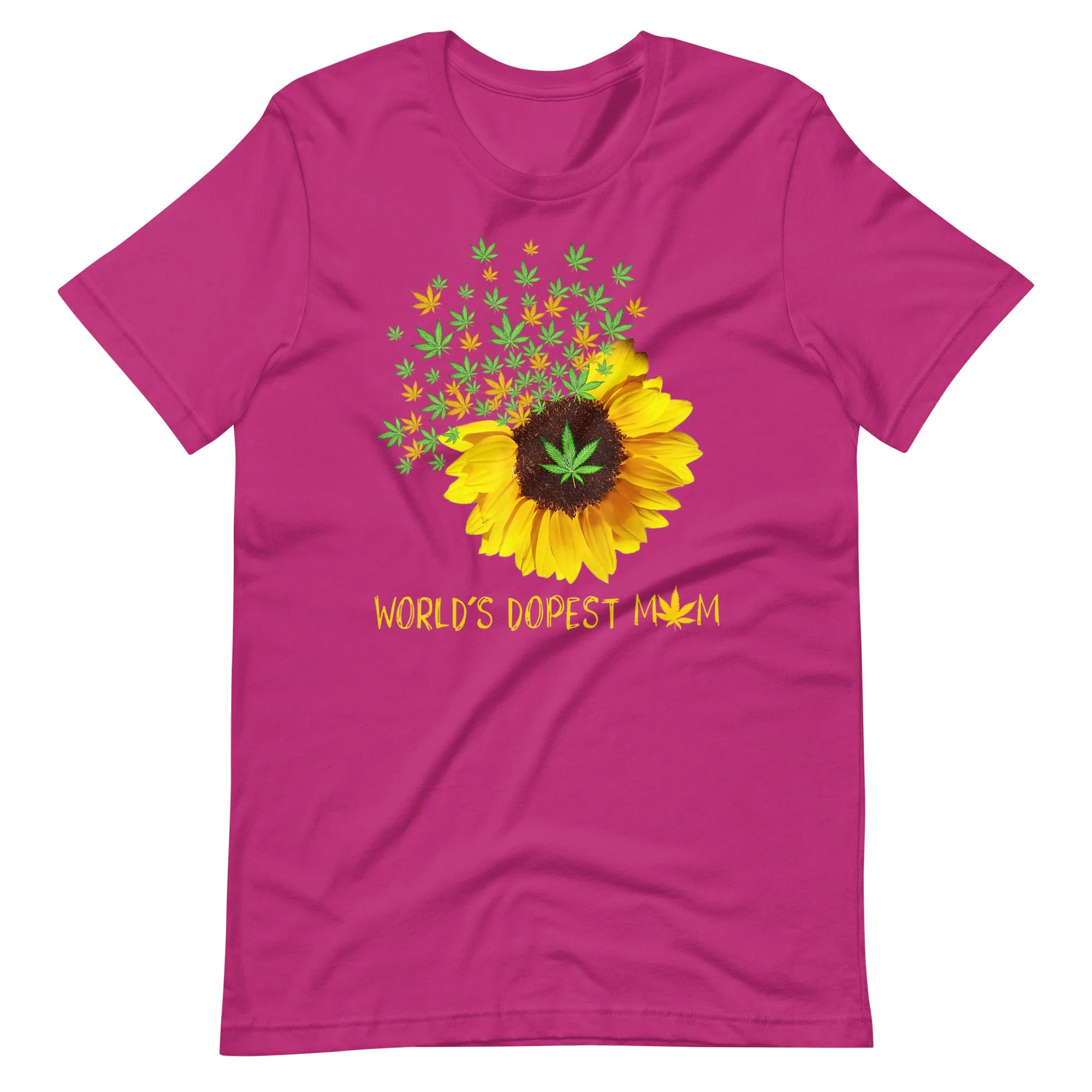 World Dopest Mom Weed t-shirt
