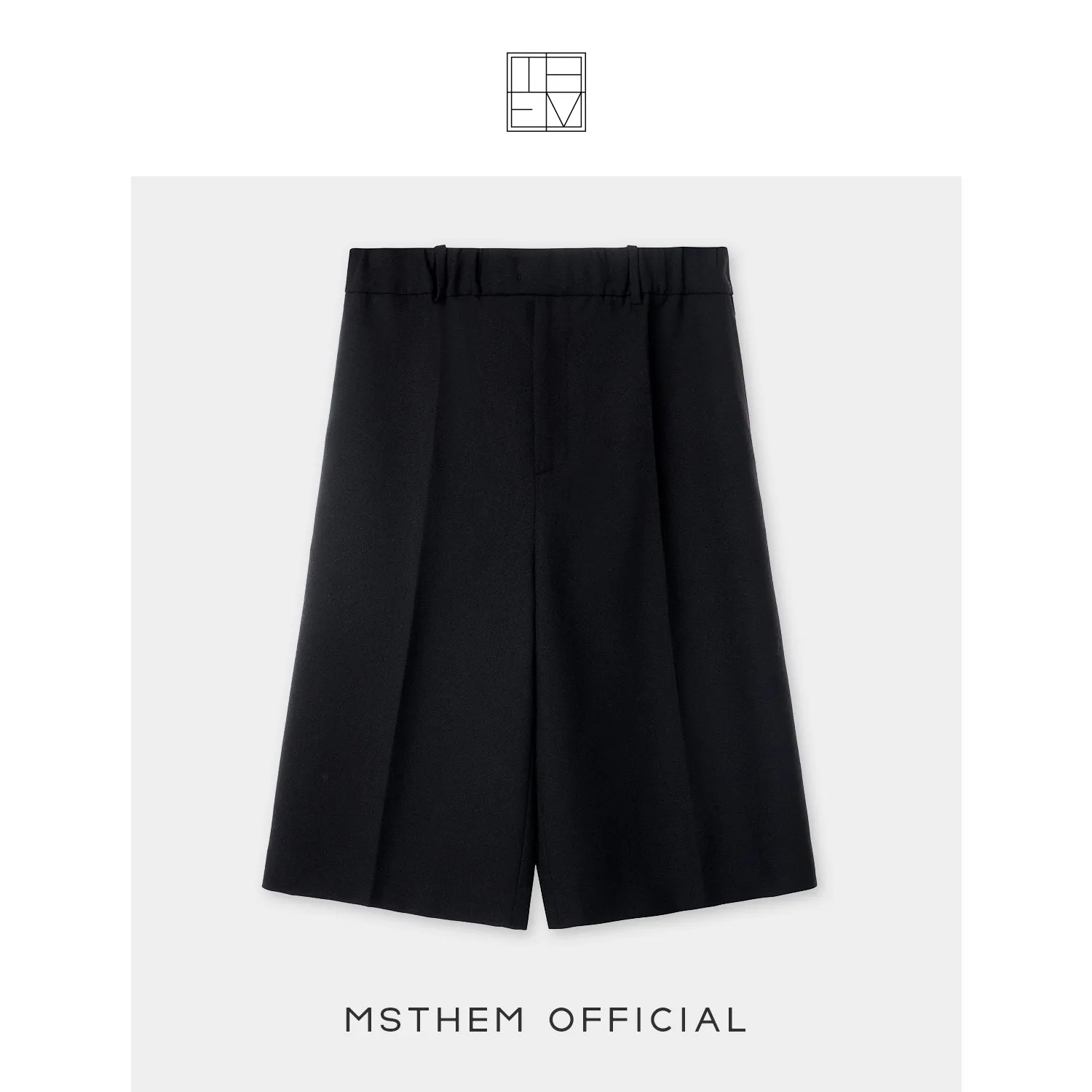 Worsted Wool Bermuda Shorts